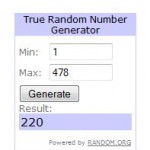 Lucky Winners and a couple of cards!