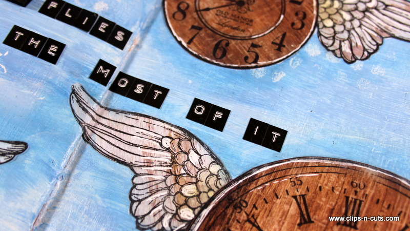 art journal time close-up