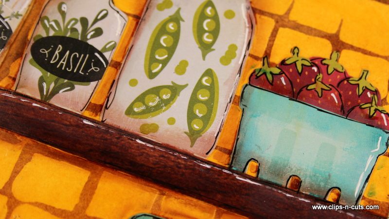 art journal cooking