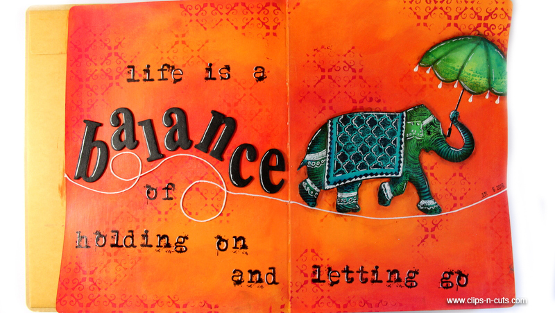 art journal balance