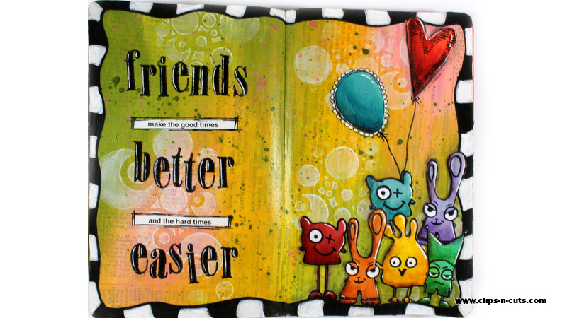 art journal friends